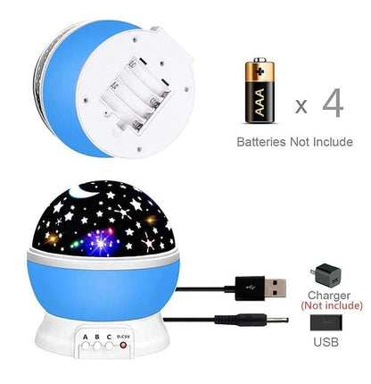Star Master Galaxy Night Projector Lamp