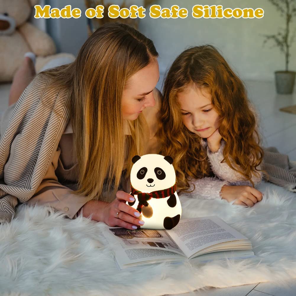 Panda Nursery Soft Silicon Light