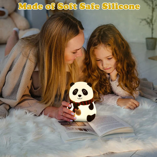 Panda Nursery Soft Silicon Light