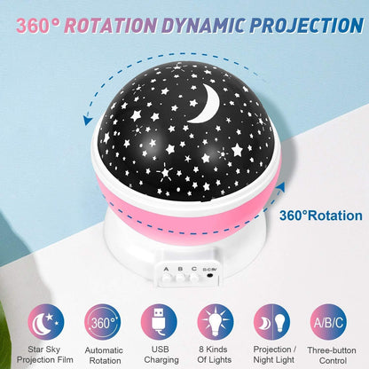 Star Master Galaxy Night Projector Lamp