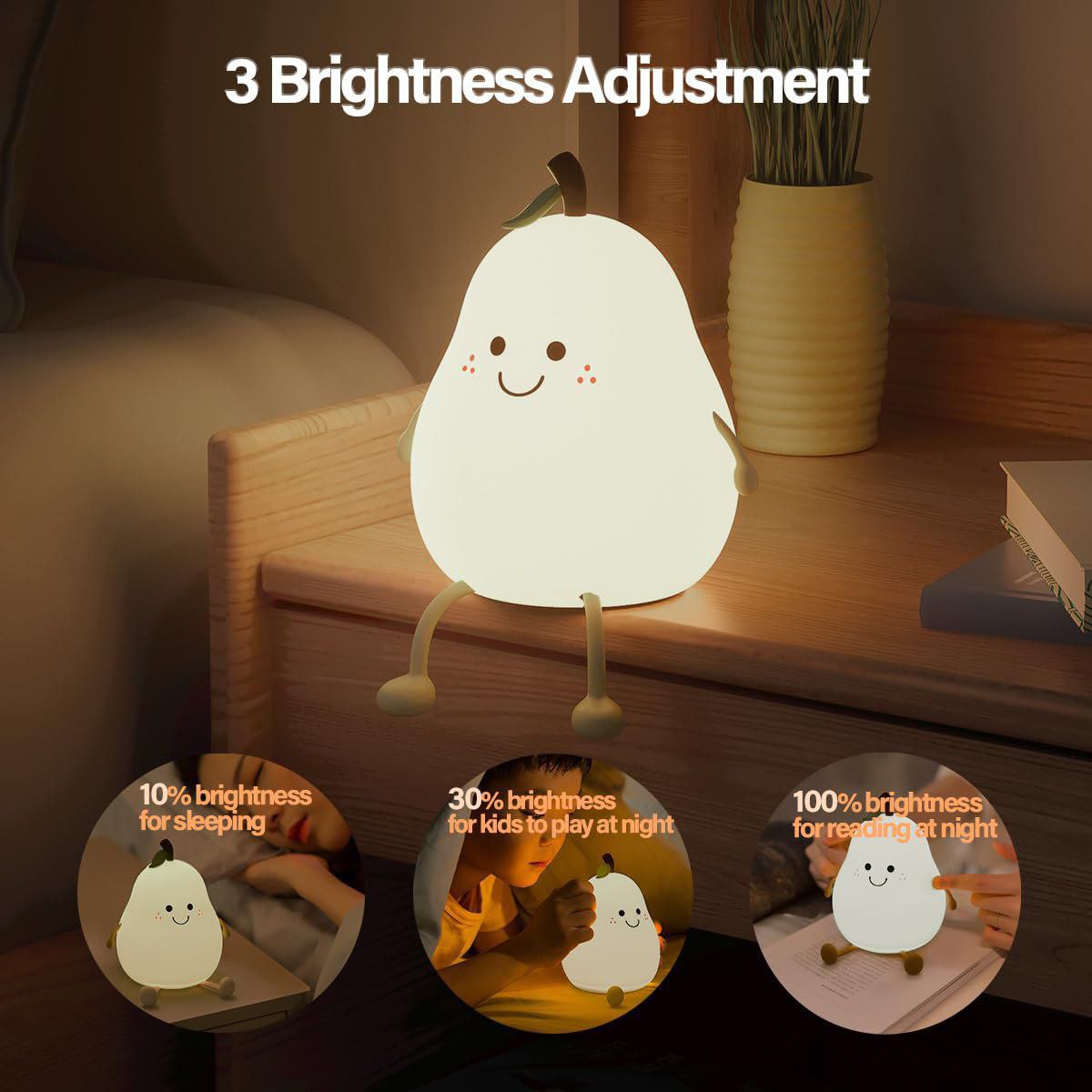 Pear Night Lamp