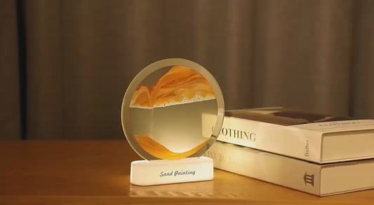 Light Up Moving Sandscapes - Orange